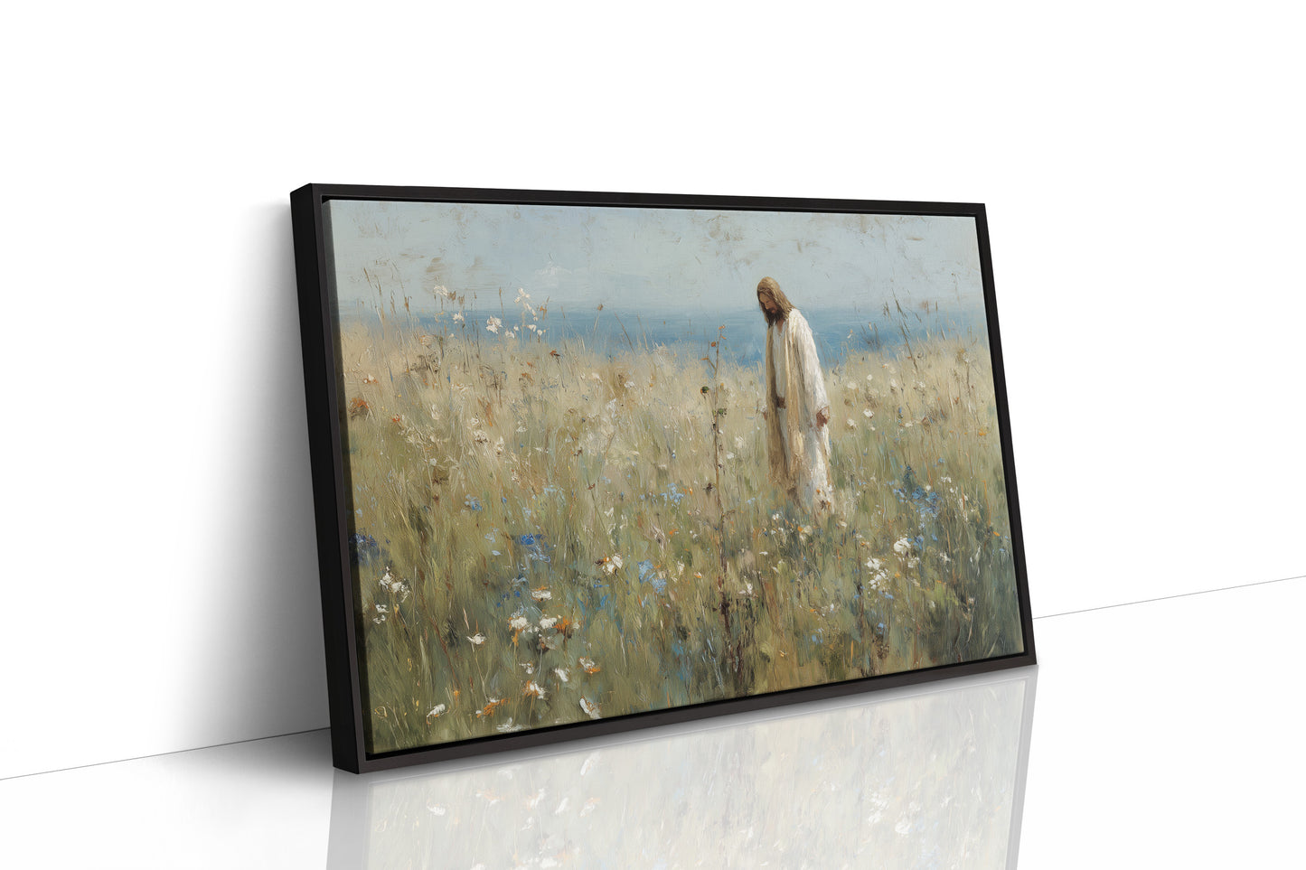 Serenity Walks Among Wildflowers