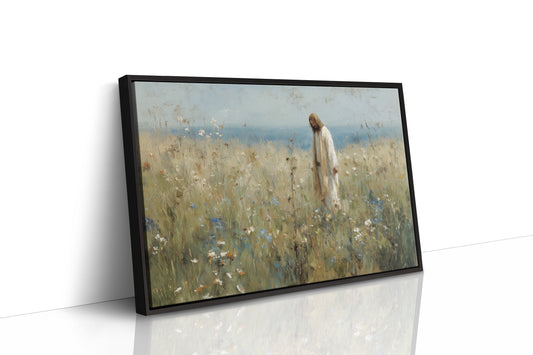 Serenity Walks Among Wildflowers