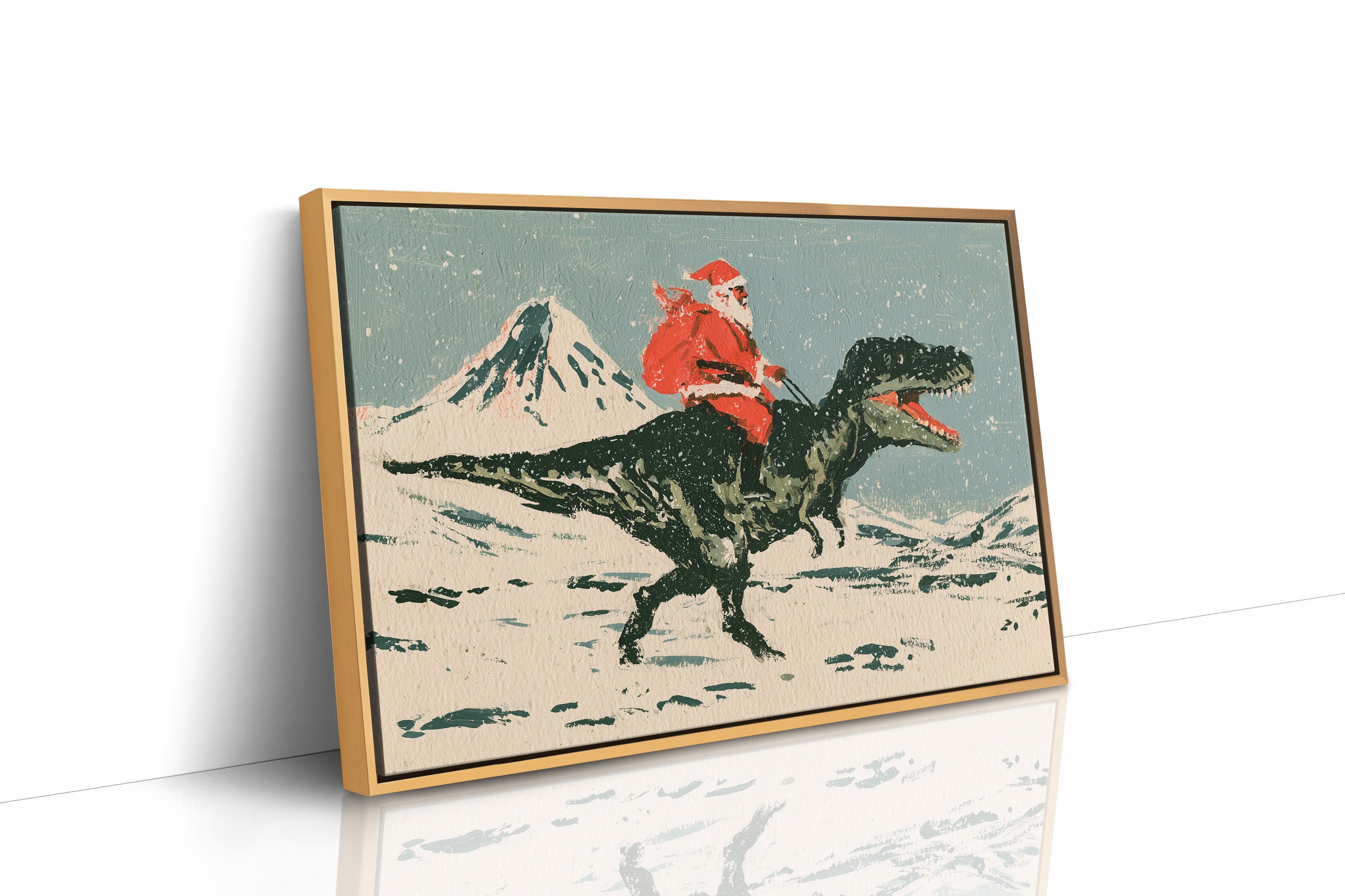 Santa's Dino Sleigh, Retro Edition
