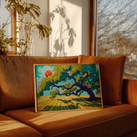 Ancient Oak Dances With Sunlight