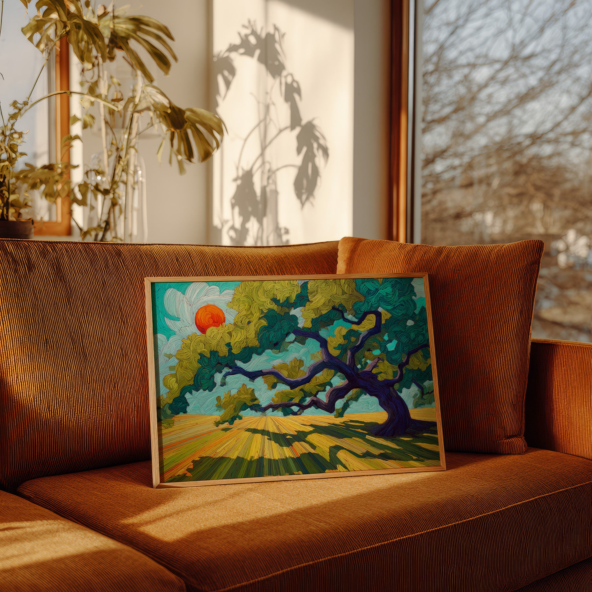 Ancient Oak Dances With Sunlight