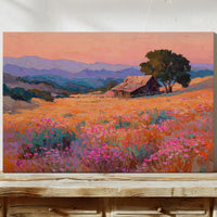 Sunset Over Fields of Gold