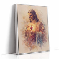 Sacred Heart In Gentle Light