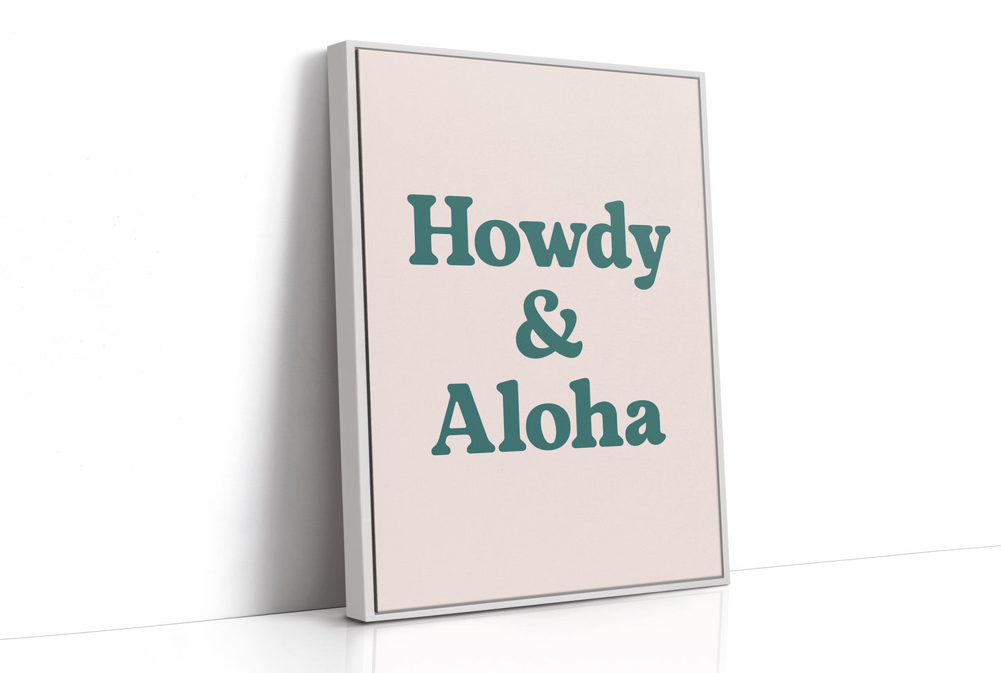 Howdy and Aloha
