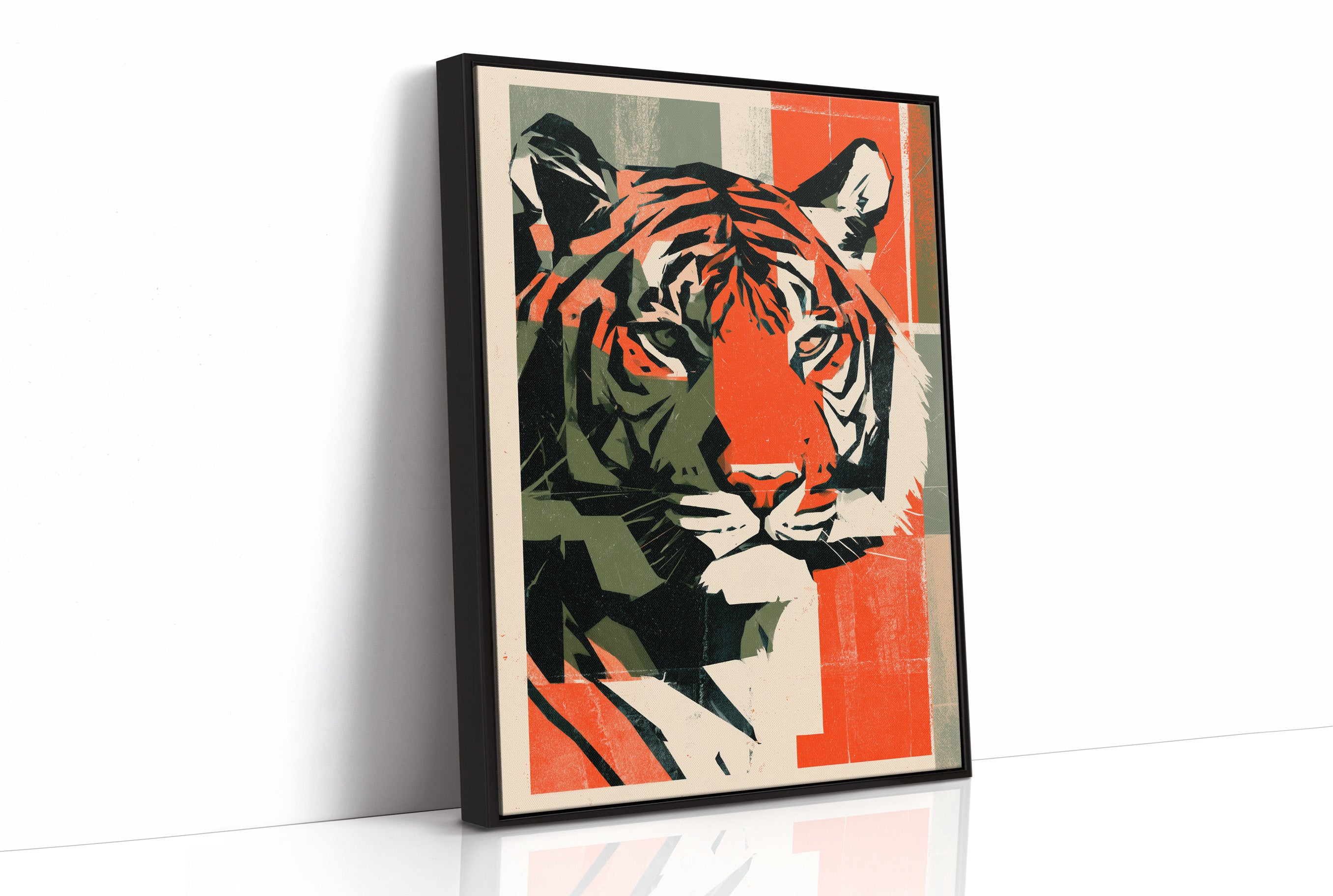 Tiger in Two Tones