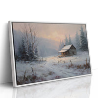 Winter Light Warms Mountain Solitude