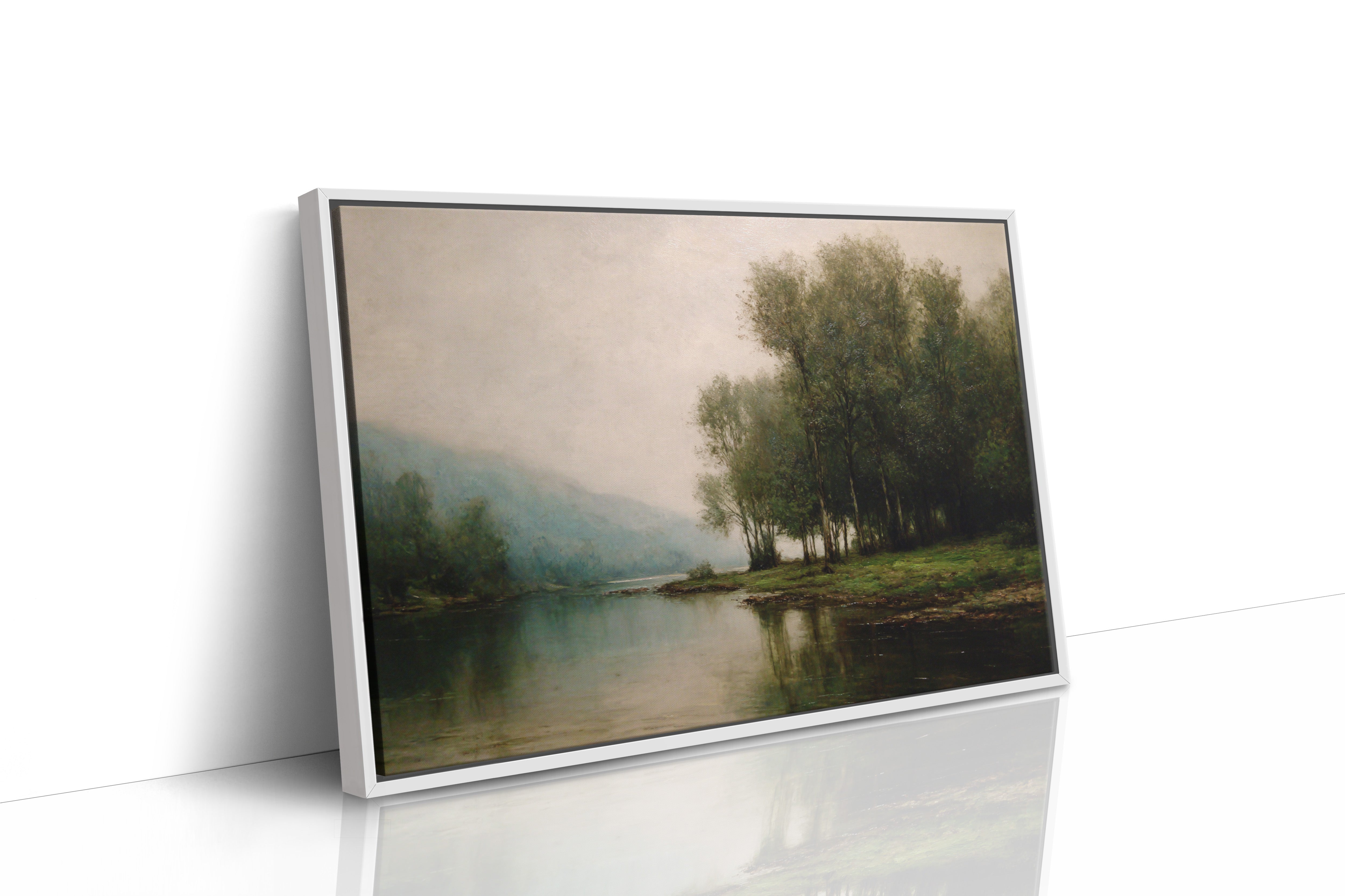 Mist Softens The River's Edge