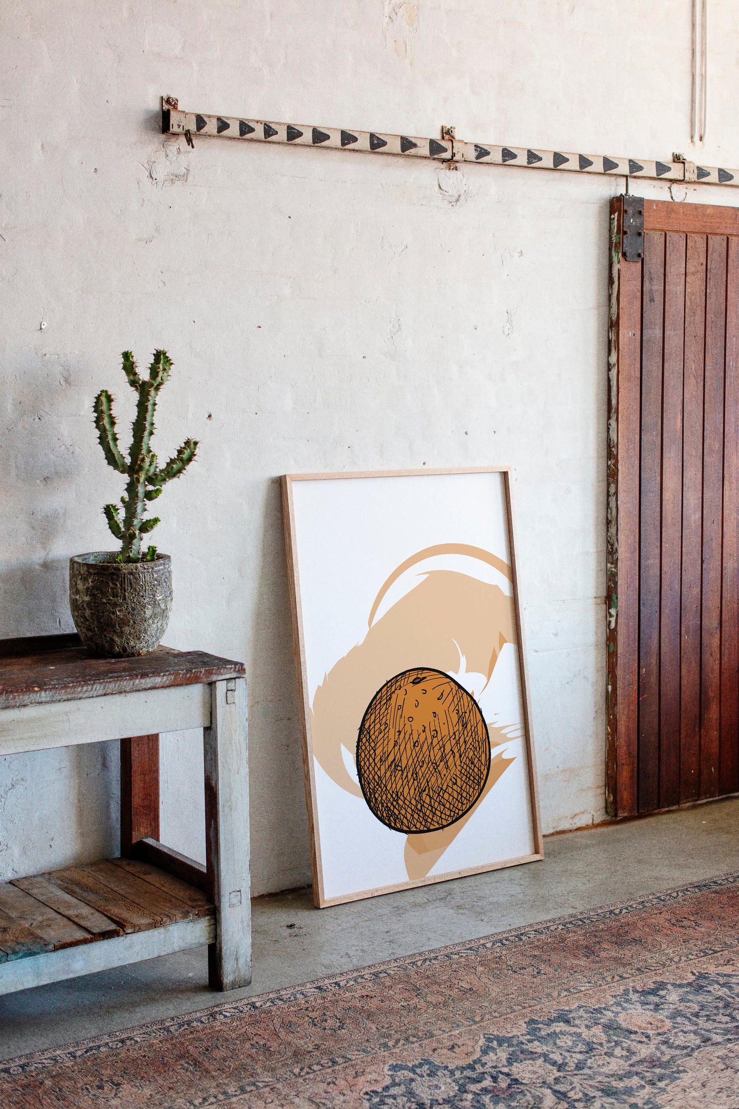 Orange Moon Sketches Her Story