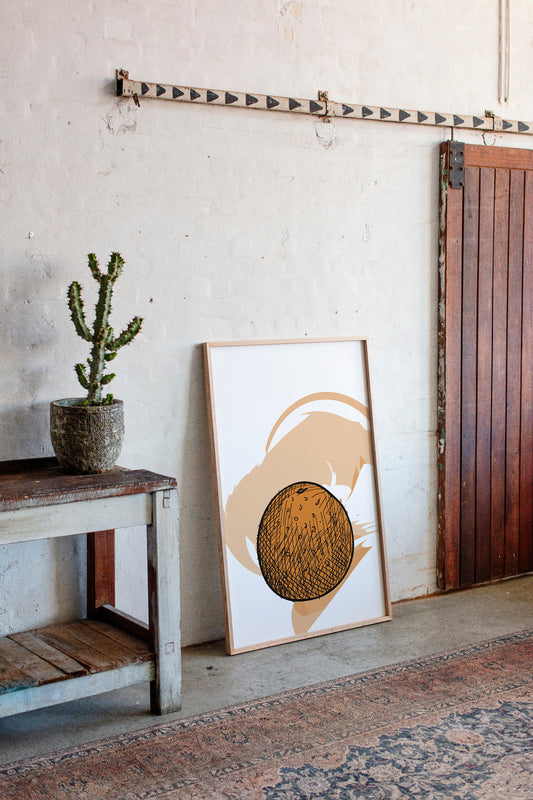 Orange Moon Sketches Her Story