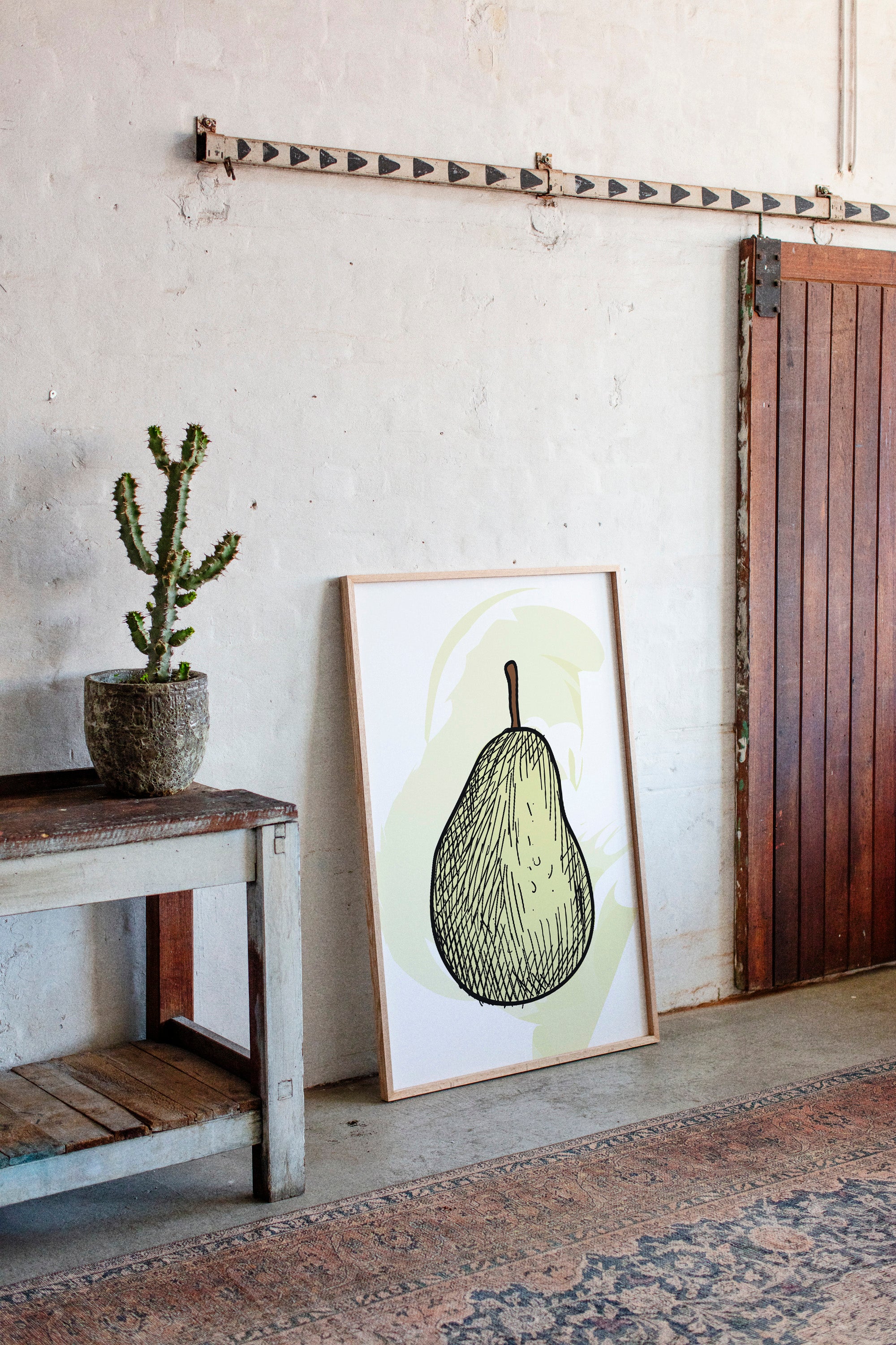 Simple Pear Sketches Autumn Memories