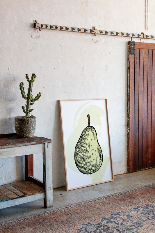 Simple Pear Sketches Autumn Memories