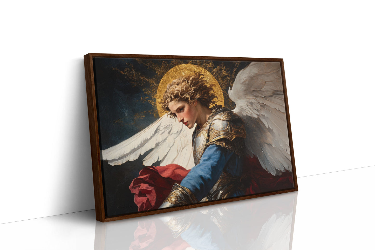 Divine Light Meets Ancient Armor