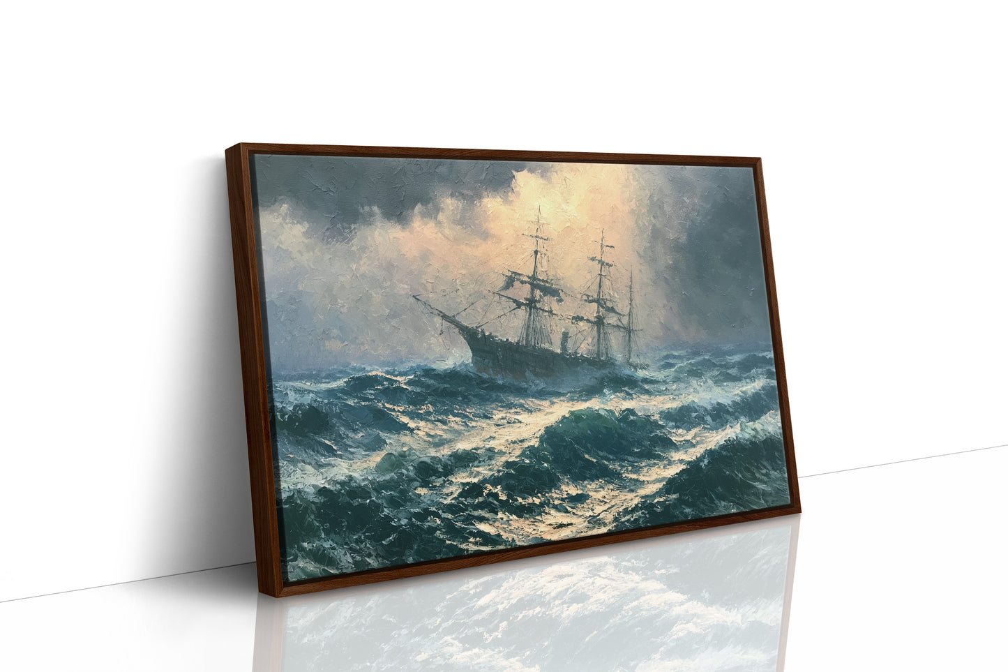 Tall Ship Against the Tempest