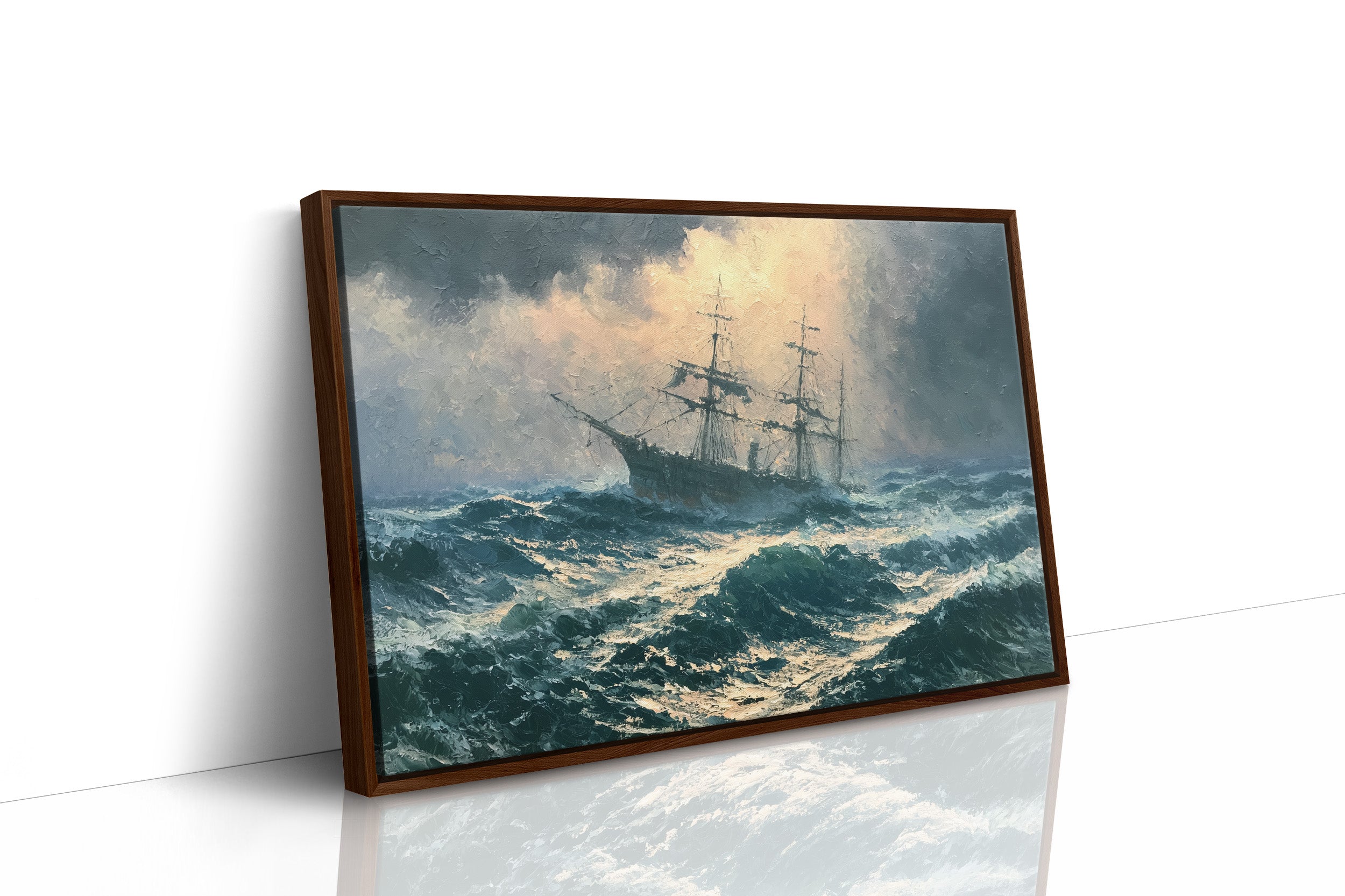 Tall Ship Against the Tempest