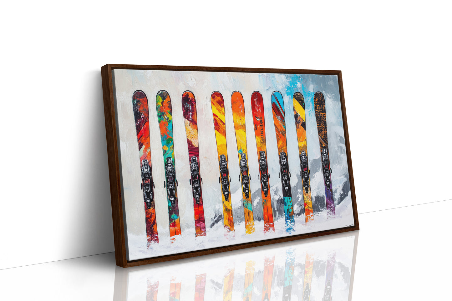 Mountain Colors Line Fresh Snow