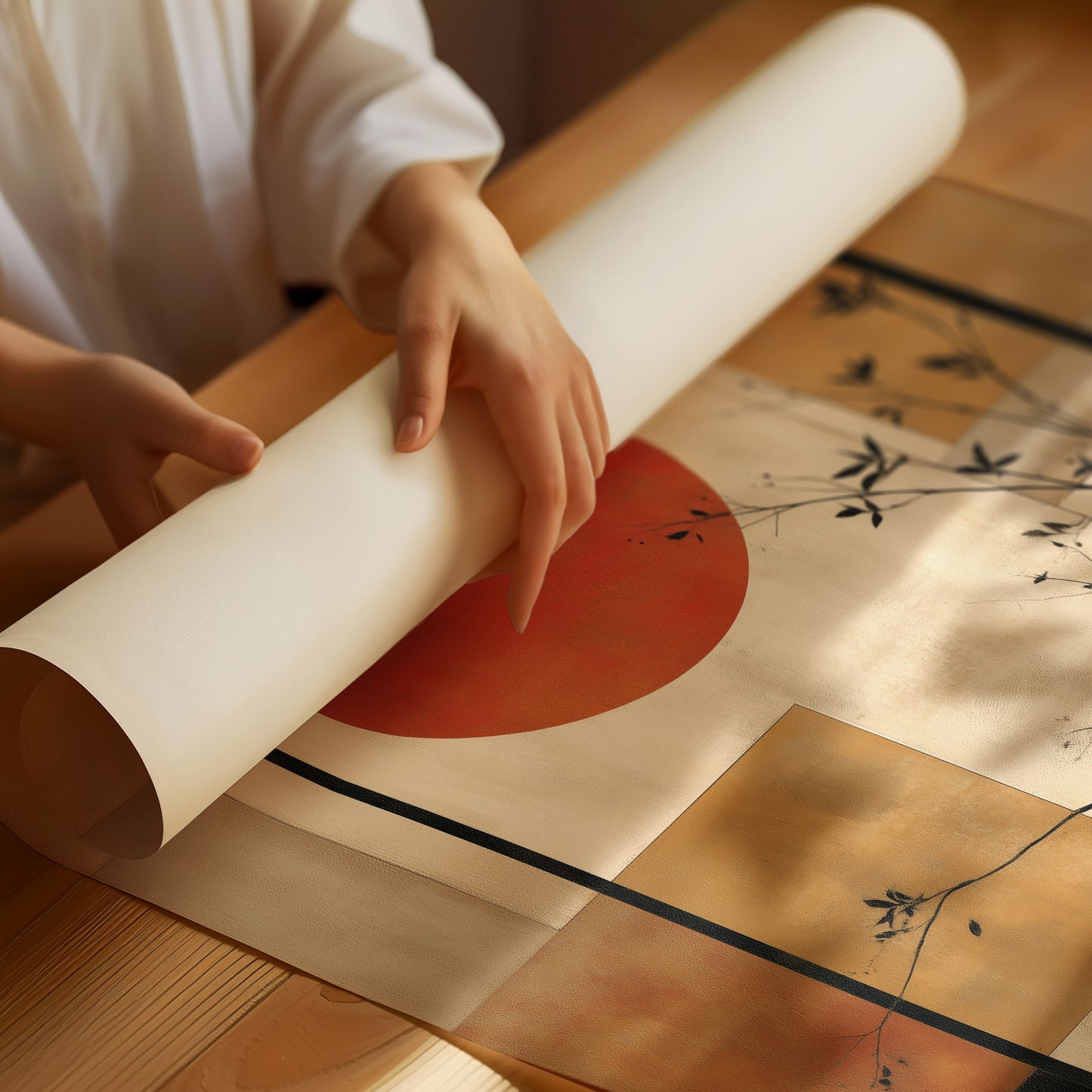 Bamboo Tales Under Rising Sun