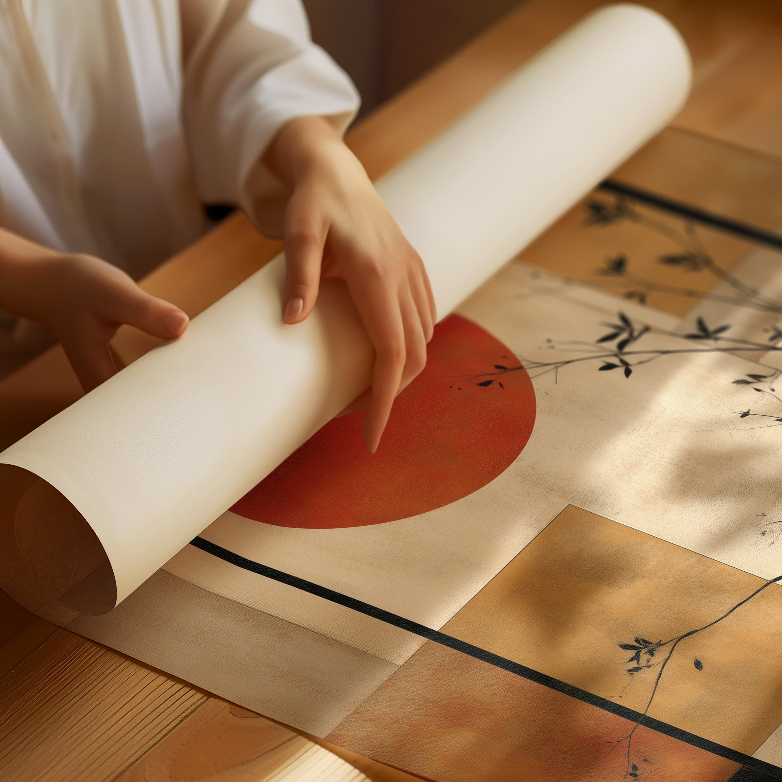 Bamboo Tales Under Rising Sun