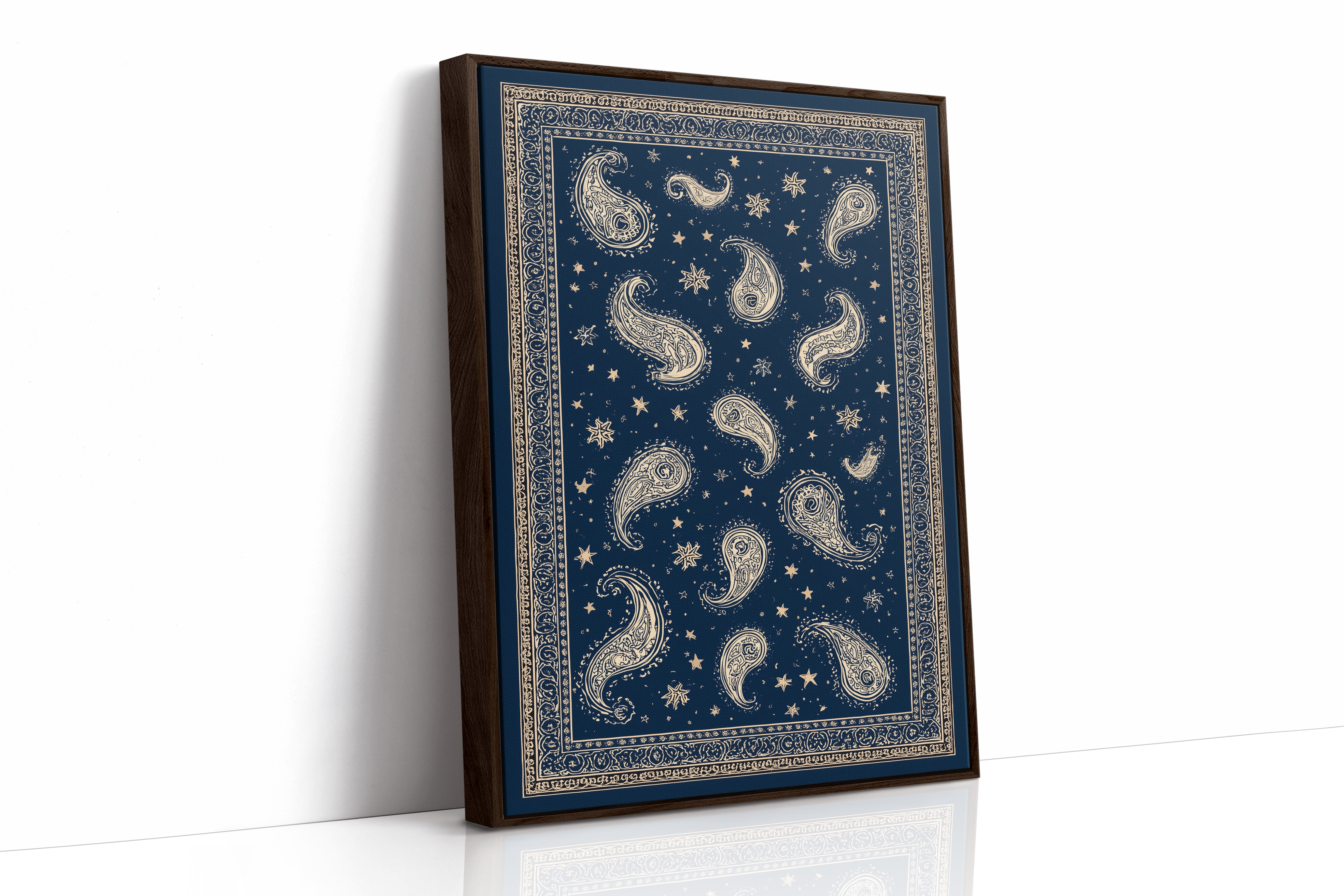 Celestial Paisley: Midnight Constellations