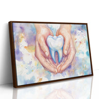Gentle Hands Hold Healing Light