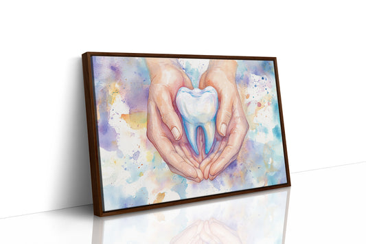 Gentle Hands Hold Healing Light