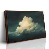 Summer Storm Builds Golden Light