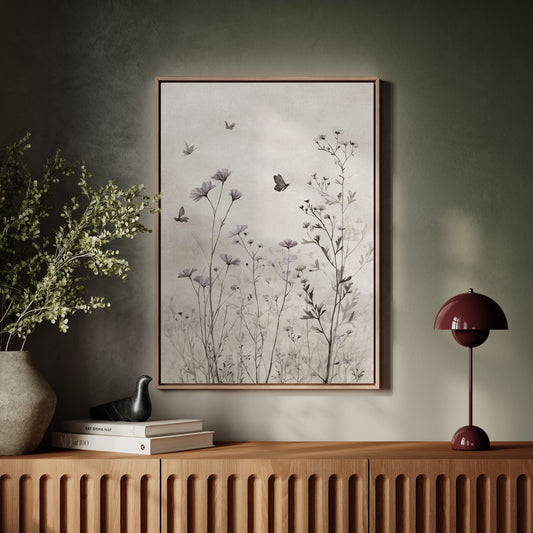 Fluttering Through Silent Meadows