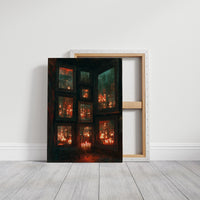 Infinite Candlelit Reflections