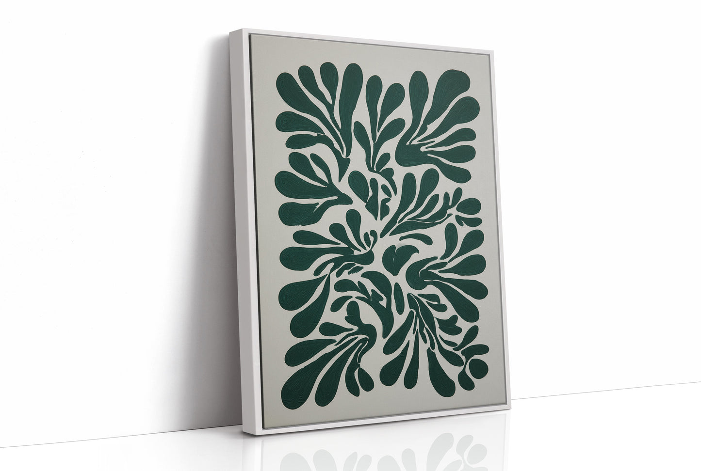 Emerald Petals Dance In Light