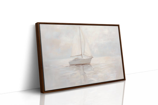 Soft Sails Through Morning Mist