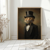 The Dapper Feline Connoisseur