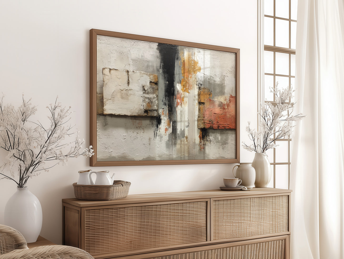 Sunlit Corners Paint Abstract Stories