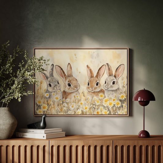 Cottontails Share Summer Daisy Tales