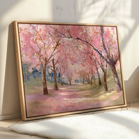 Cherry Path Leads To Spring
