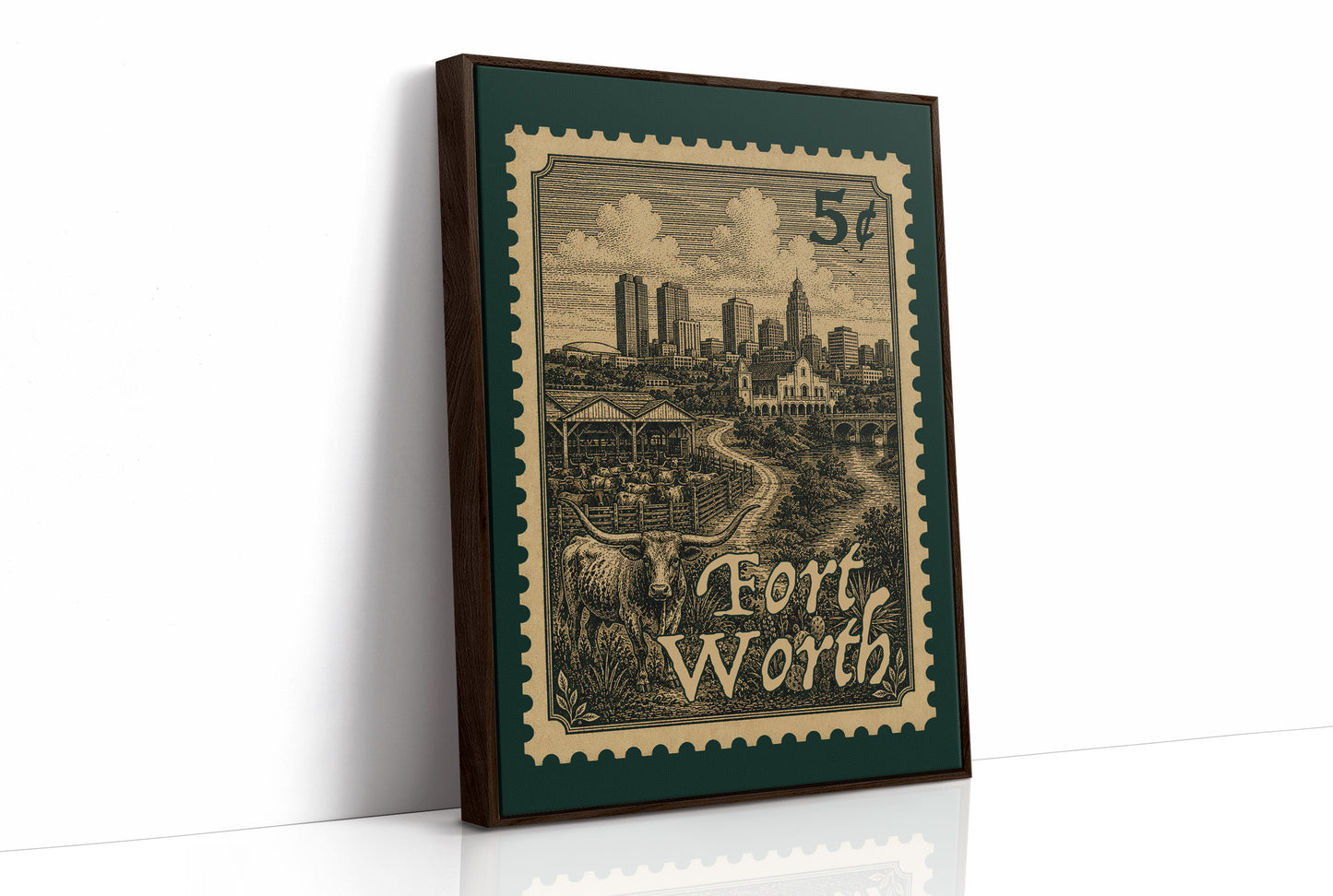 Fort Worth, Longhorn Skyline