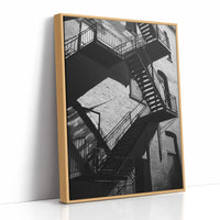Shadows On The Fire Escape