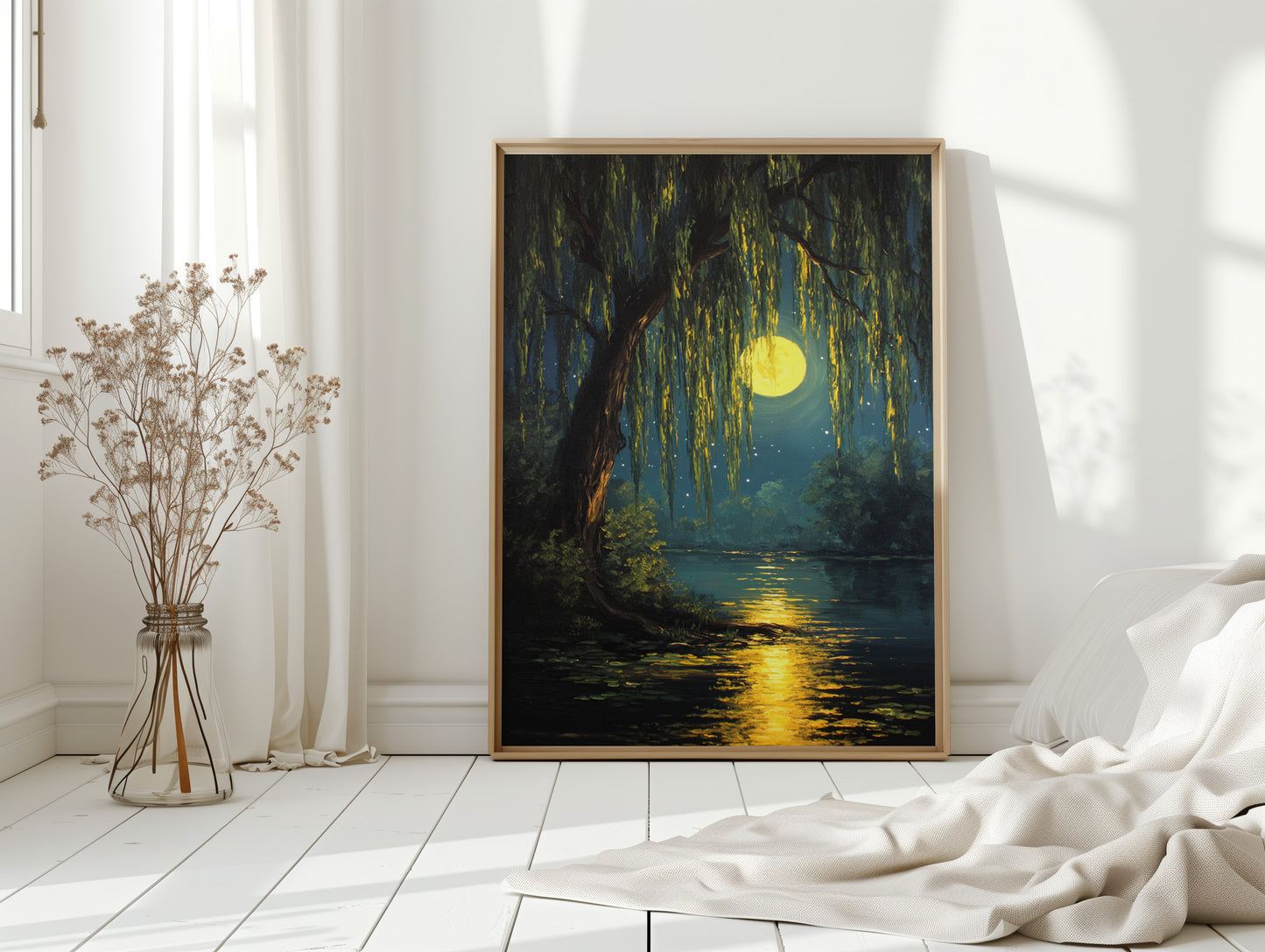 Beneath the Moonlit Canopy