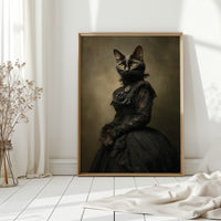Elegance Woven in Midnight Threads