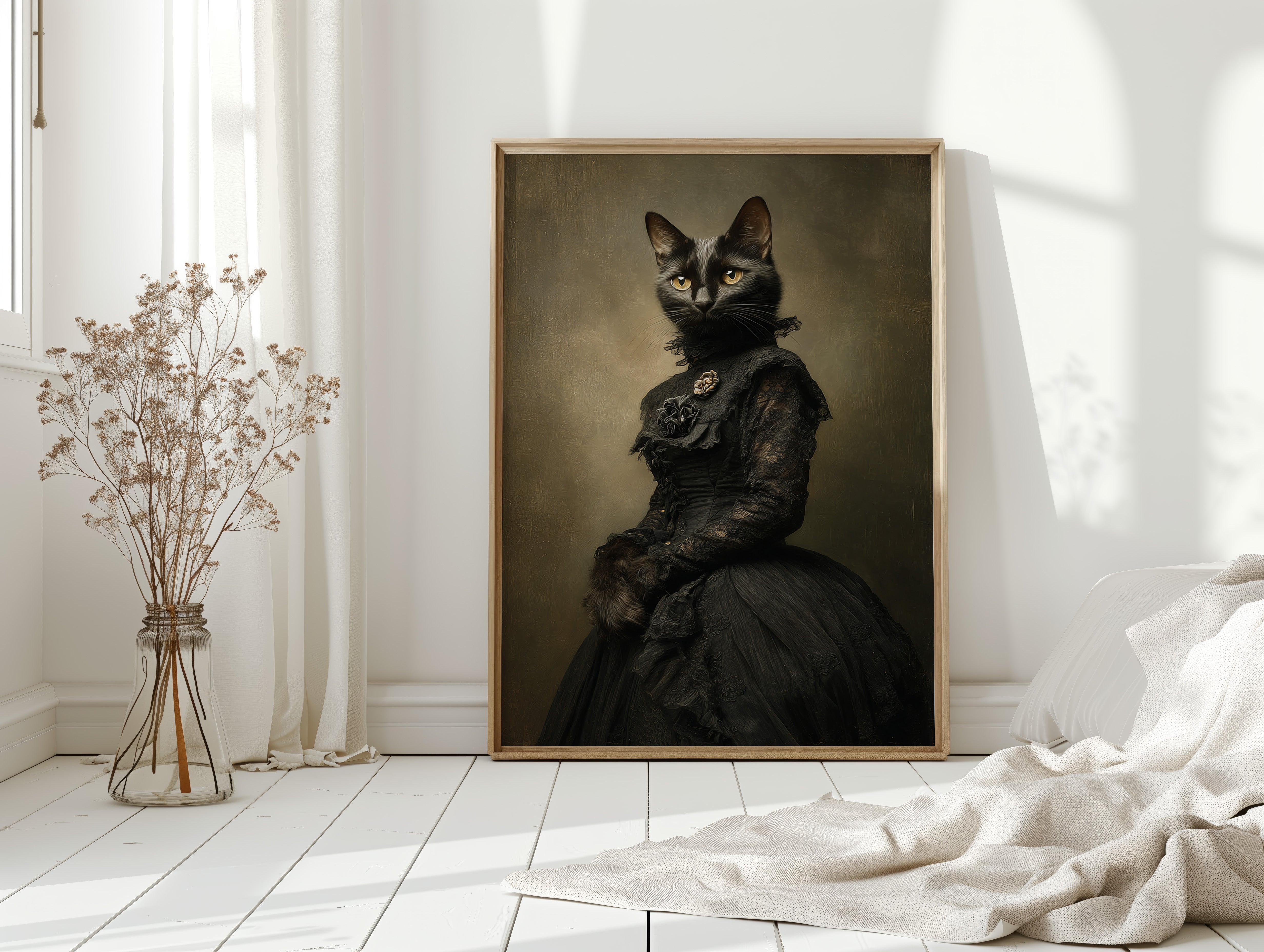 Elegance Woven in Midnight Threads