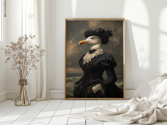 Elegance of the Ocean's Muse