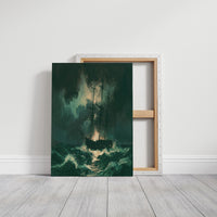 Emerald Storm at Sea
