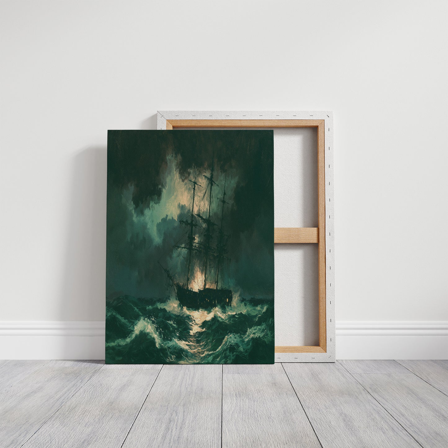 Emerald Storm at Sea