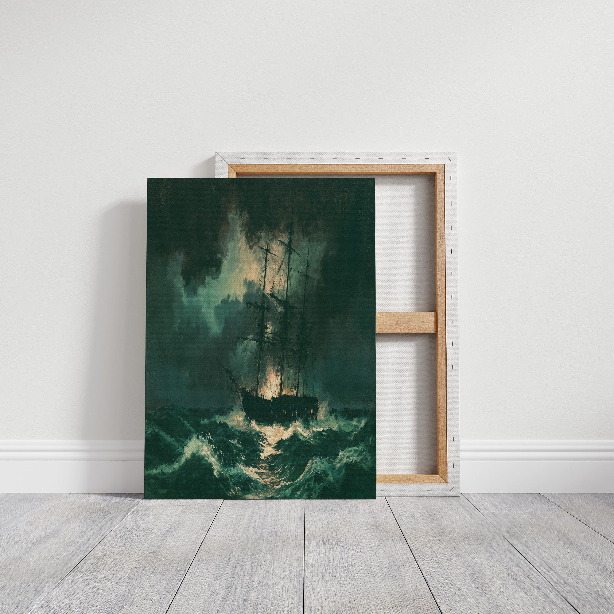 Emerald Storm at Sea
