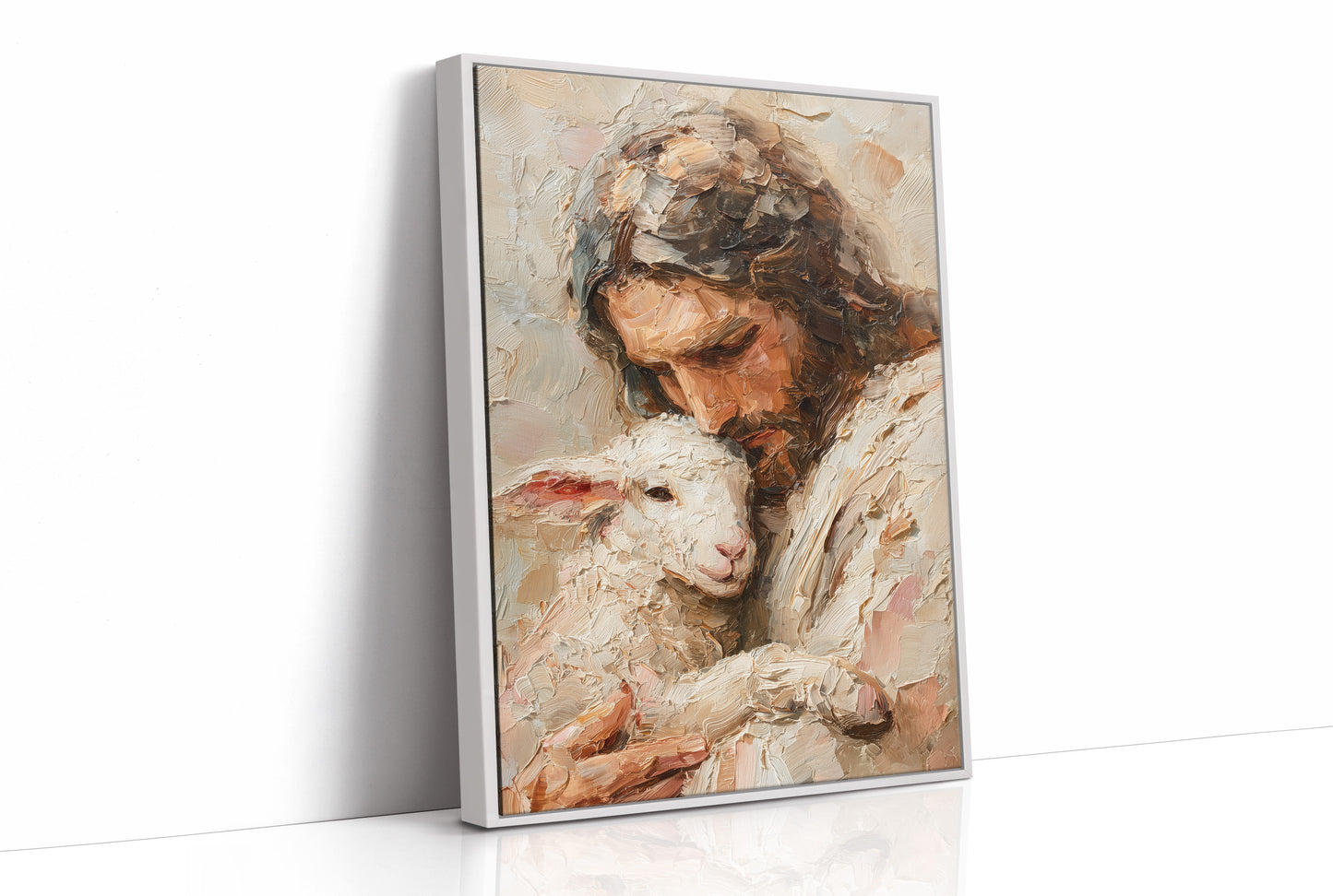 Tender Shepherd Holds The Innocent