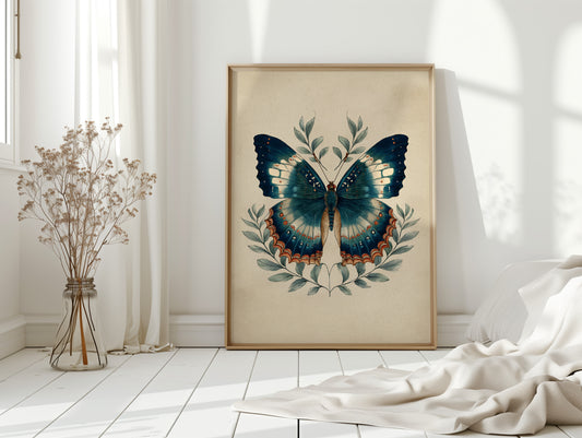 Wings Cradled by Nature's Embrace