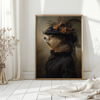 Elegance in Fur and Feathers