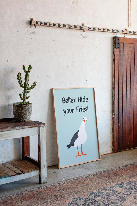 Seagull Seeks Seaside Snack Secrets