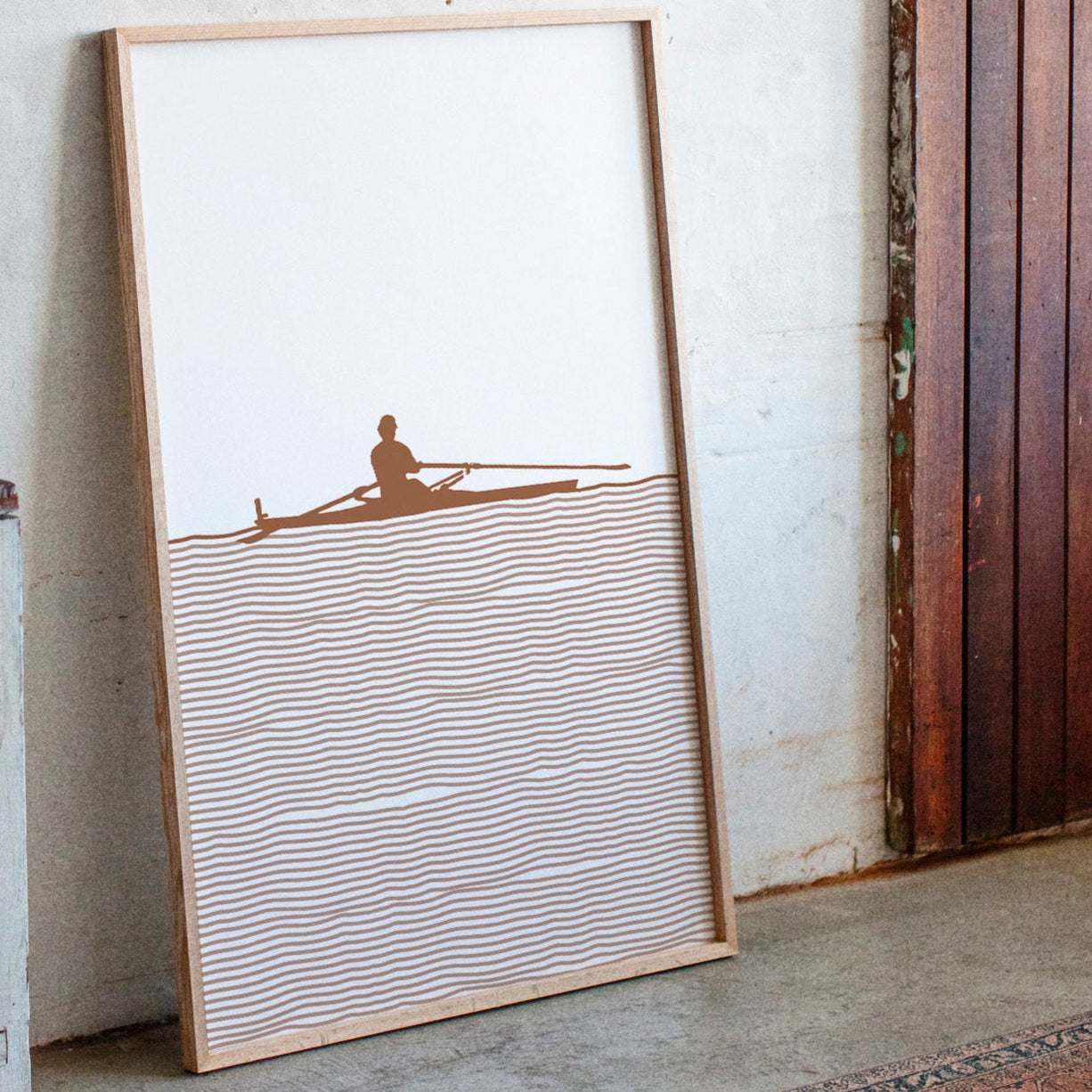 Early Morning Rows Through Serenity