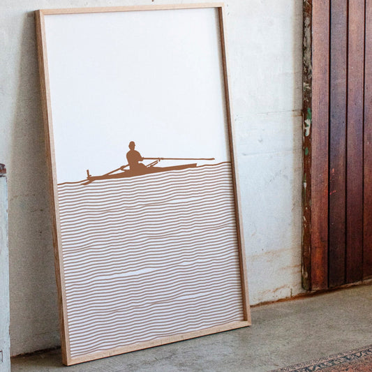 Early Morning Rows Through Serenity