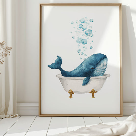 A Whale's Soothing Retreat