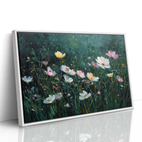 Cosmos Dance Against Forest Depths